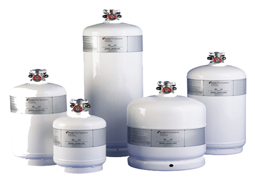 five WHDR Wet Chemical Kitchen System